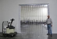 Load image into Gallery viewer, Economy Strip Door Curtain Kit Standard Hardware