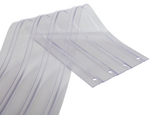 Load image into Gallery viewer, PVC Replacement Strips, Ribbed Clear