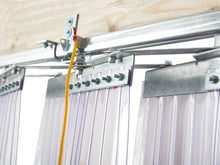 Load image into Gallery viewer, Accordion Folding Strip Curtain Door Work Place Separation