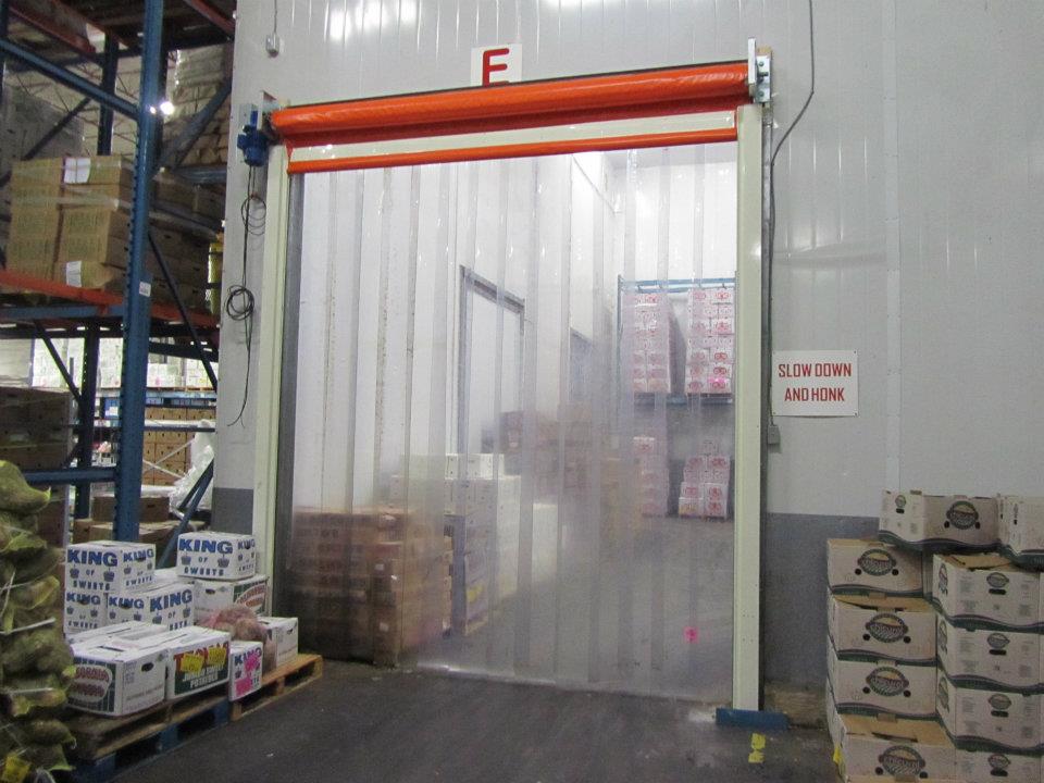 Low Temp Polar Strip Door Polar Curtain Kit