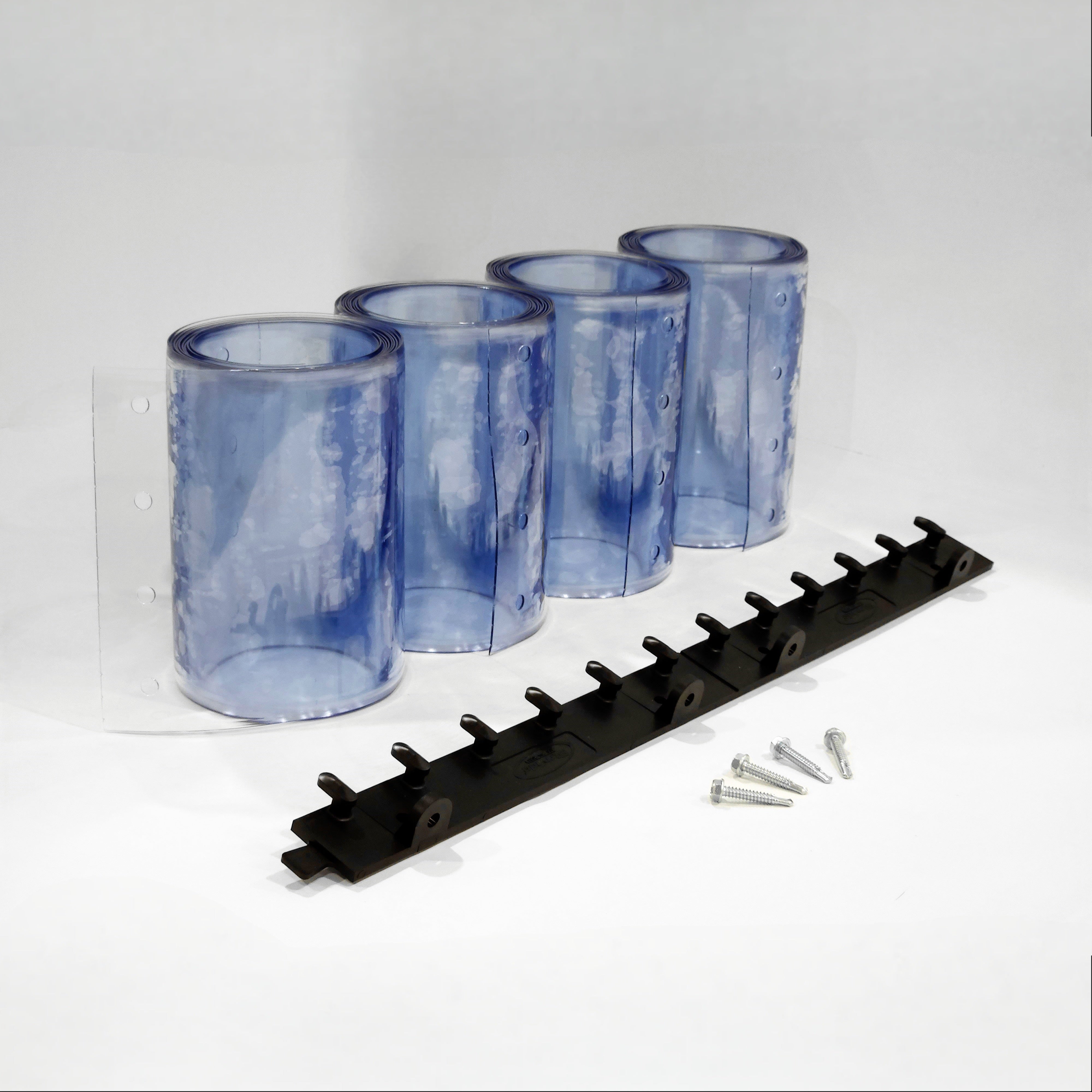 Plastic Strip Curtains - Complete Kits