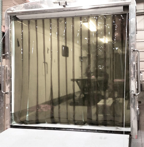 Race Trailer Strip Curtain Door Kit - Select Your Size