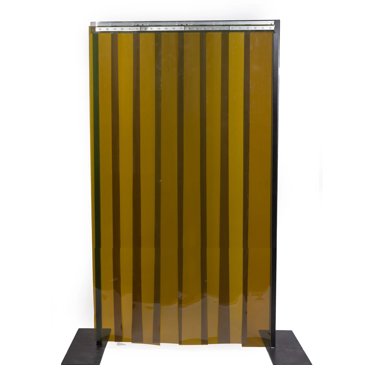 PVC Welding Strip Curtain Door/Booth Kit (Amber)